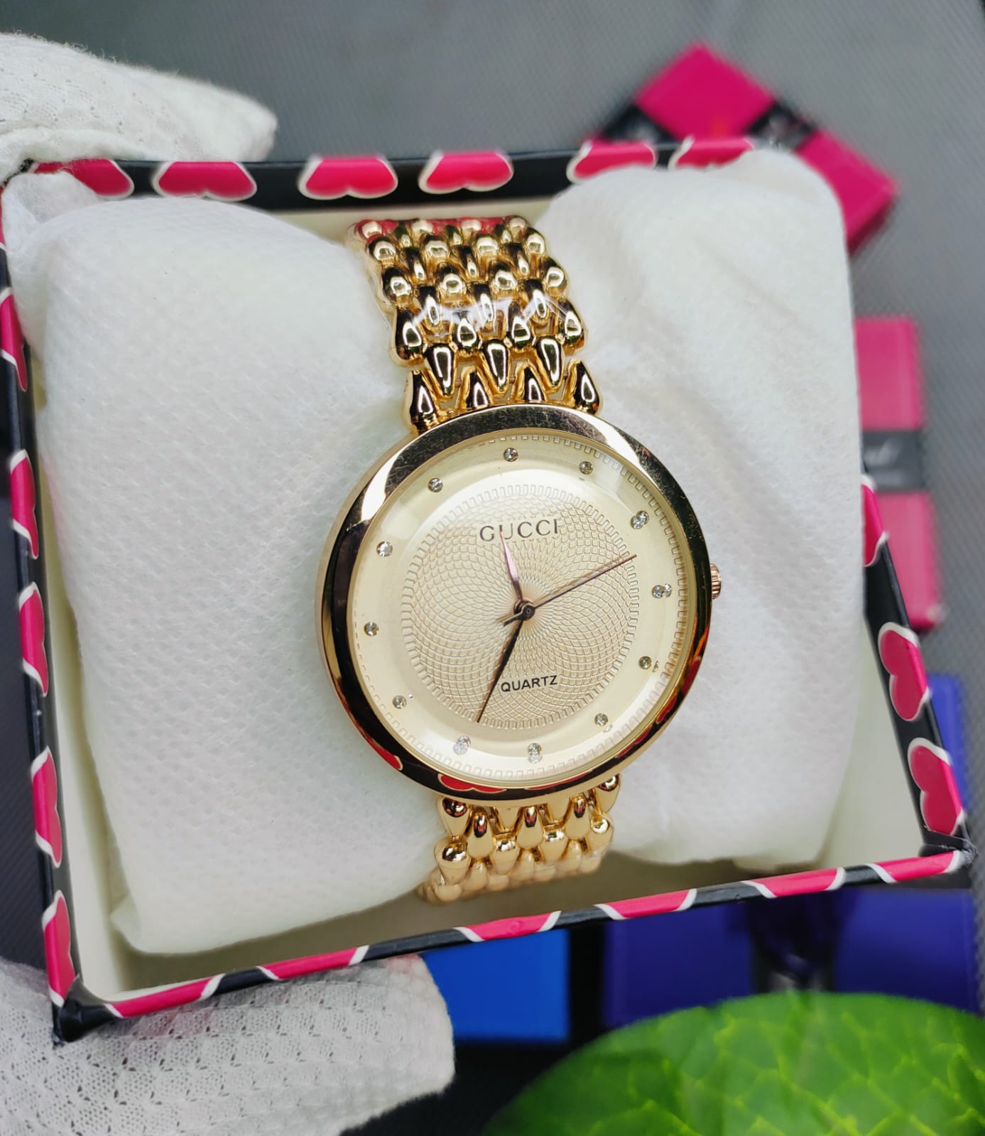 Stainless Steel Analog Ladies Rest Watch For Women